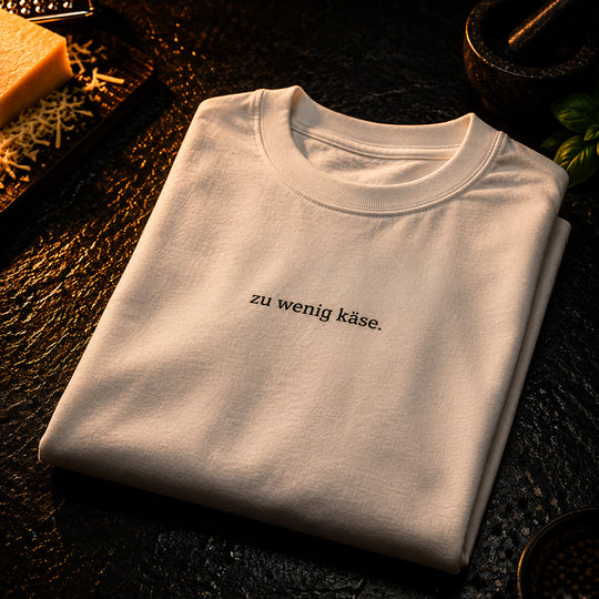 ZU WENIG KÄSE - Premium Shirt Oversize