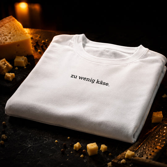 ZU WENIG KÄSE - Premium T-Shirt Unisex
